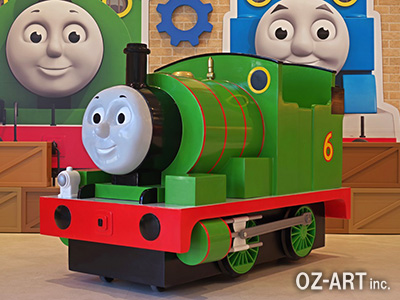 トーマスランド トーマスレストラン パーシーワゴン キャラクター造形 Oz Art トーマスランド トーマスレストラン パーシーワゴン キャラクター造形 Oz Art