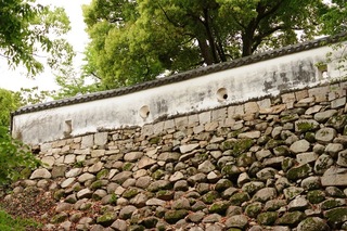 岡山城　石垣.JPG
