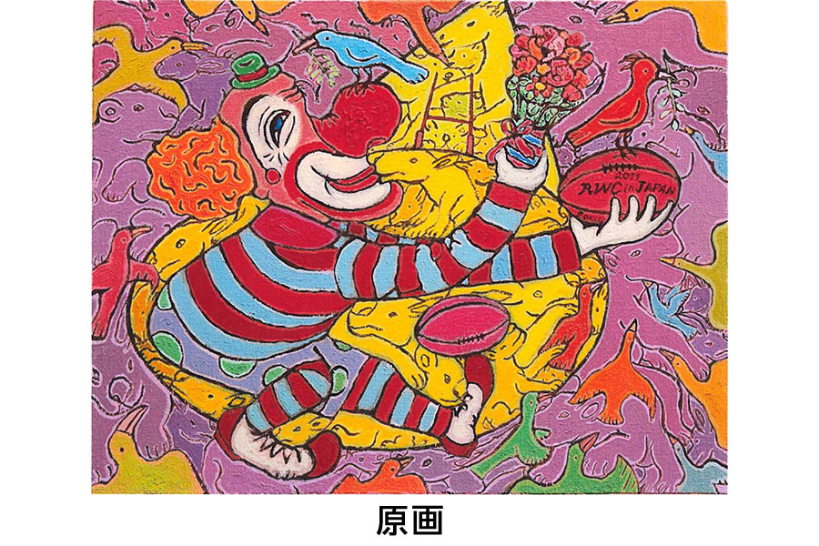 岡部文明2019展 −「ラグビー精神」で、愛と平和の象徴を描く−